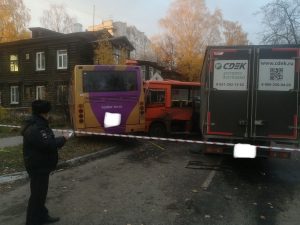 18 пострадавших после ДТП с двумя автобусами в&nbsp;Нижнем Новгороде осмотрены и&nbsp;отправлены на&nbsp;амбулаторное лечение