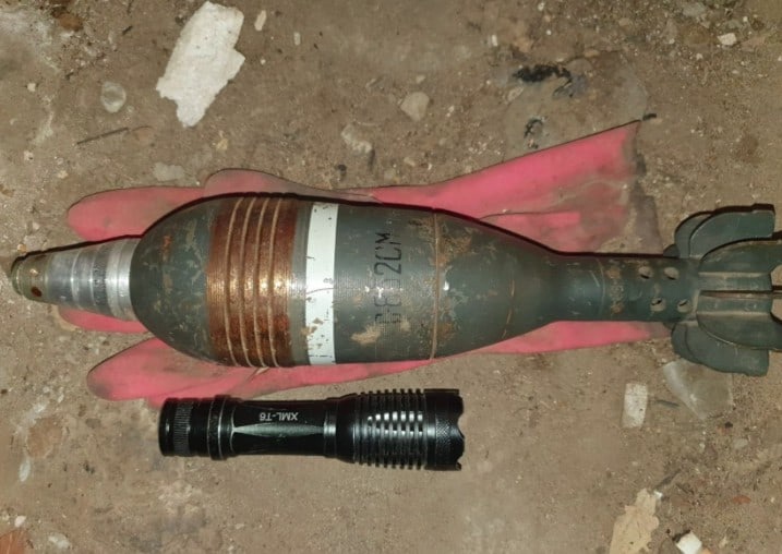 Минометный снаряд обнаружили в подвале одного из жилых домов Бора