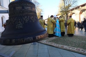 В Нижегородском кремле освятили колокола для храма в честь преподобного Симеона Столпника