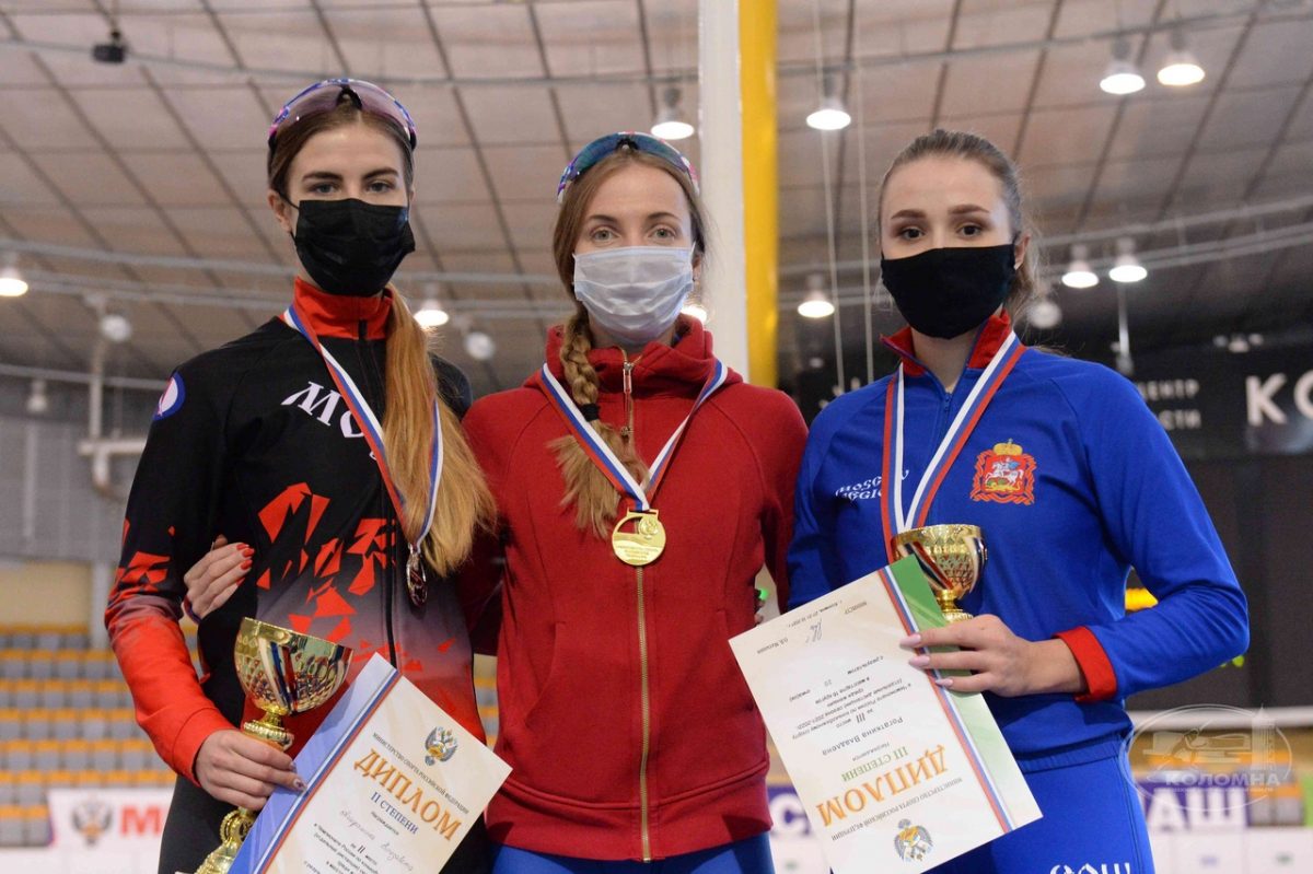 Нижегородские конькобежцы выиграли три золотых медали чемпионата России на отдельных дистанциях
