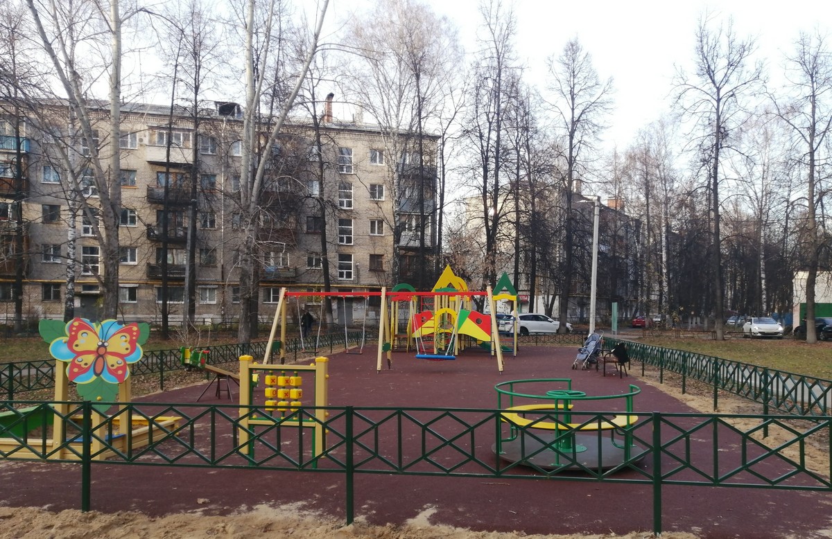 Новые детские площадки в Московском районе