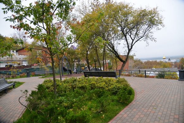 Променад с историей. Новое общественное пространство — Почаинский бульвар — создано к 800-летию Нижнего Новгорода