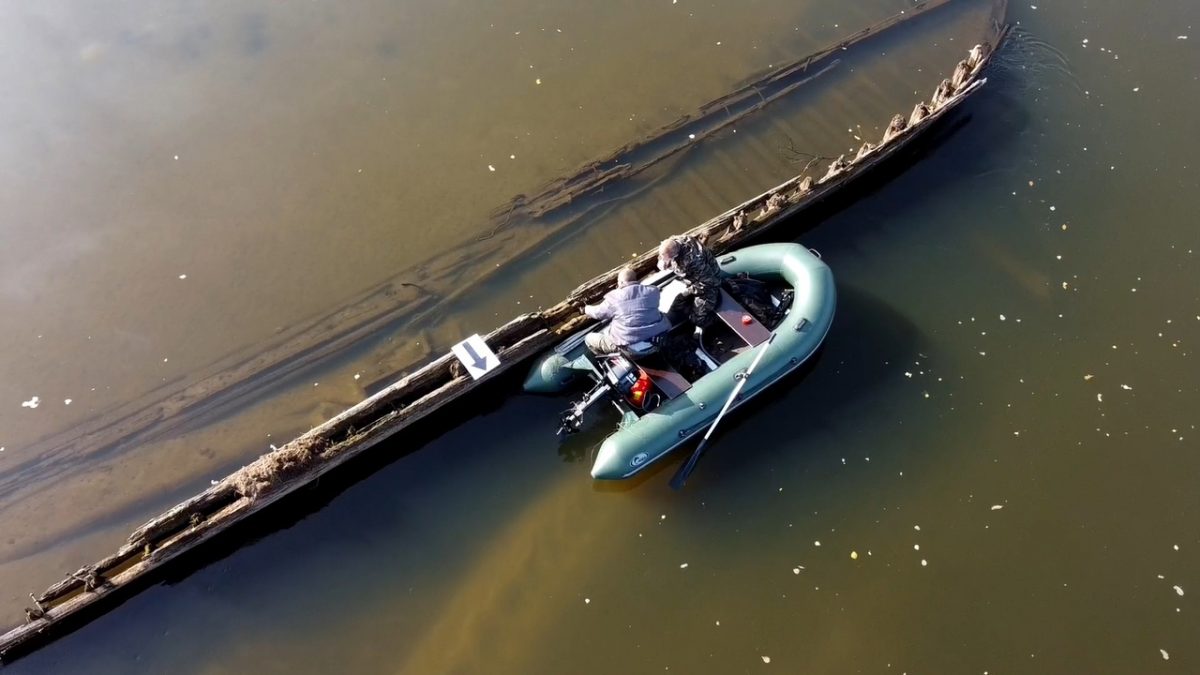 Видео дня: Затонувшие суда прошлых веков нашли в Ветлуге