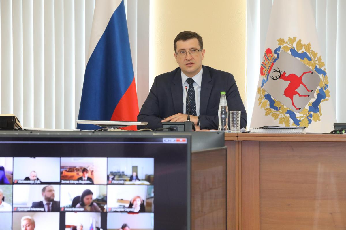 Губернатор Нижегородской области Глеб Никитин подведет итоги 2021 года