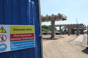 Готовность развязки на Циолковского оценивается в&nbsp;61%