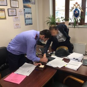 Опубликовано видео задержания чиновника из нижегородского минимущества, подозреваемого в причинении милионного ущерба