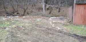 У стадиона «Радий» снесли незаконные гаражи