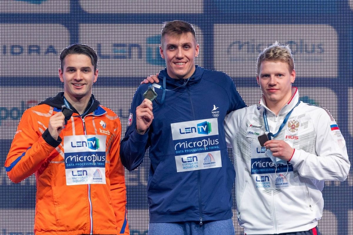 Нижегородский пловец Михаил Доринов стал бронзовым призёром чемпионата Европы