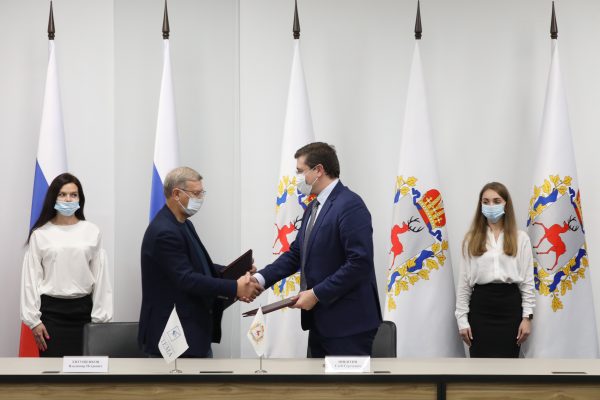 Глеб Никитин и Владимир Евтушенков подписали соглашение о&nbsp;сотрудничестве Нижегородской области с АФК «Система»