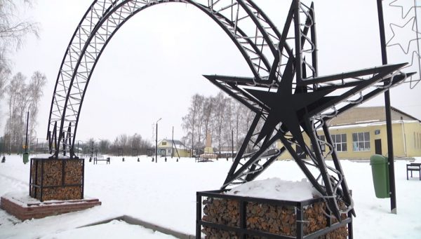 Сквер в&nbsp;центре села Кудеярово в&nbsp;Лукояновском районе благоустроили по&nbsp;нацпроекту «Жилье и&nbsp;городская среда»