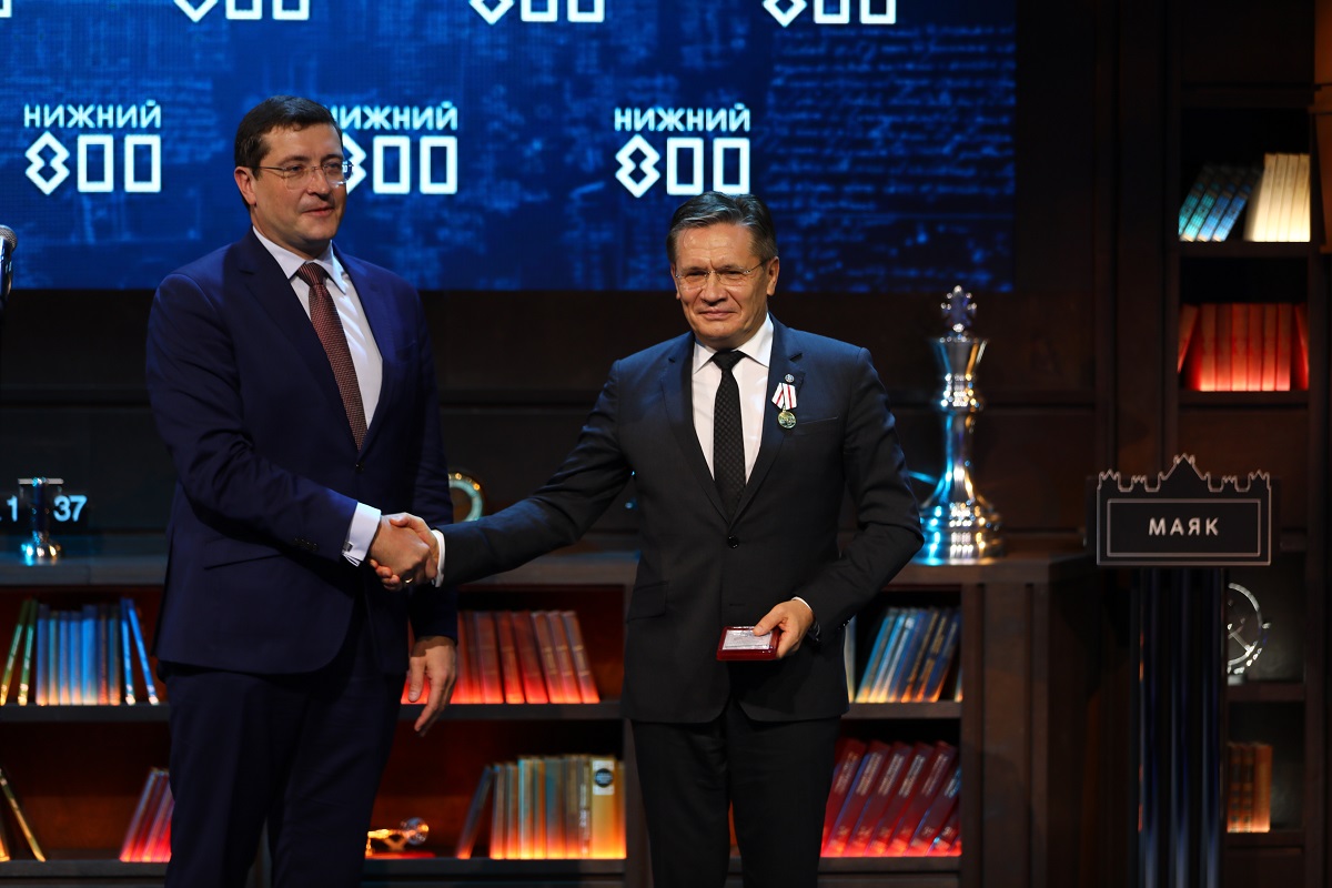 Глеб Никитин принял участие в церемонии присвоения академии «Маяк» имени Андрея Сахарова