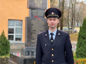 Полицейский из Нижнего Новгорода Антон Куликов участвует в финале конкурса «Народный участковый-2021»