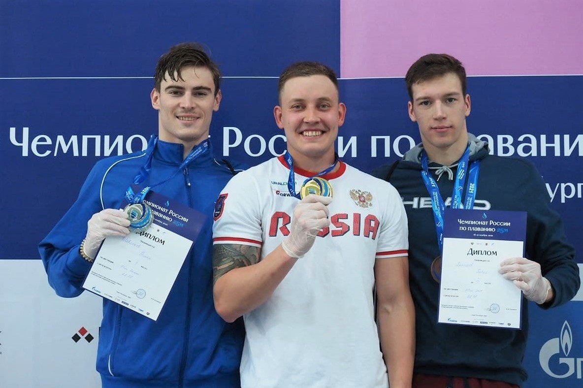 Нижегородский пловец Олег Костин выиграл золотую медаль чемпионата России на короткой воде
