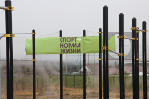Новую многофункциональную спортивную площадку открыли в Красных Баках в Нижегородской области