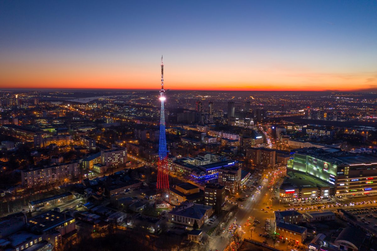 Нижегородская телебашня включит подсветку в честь Дня России