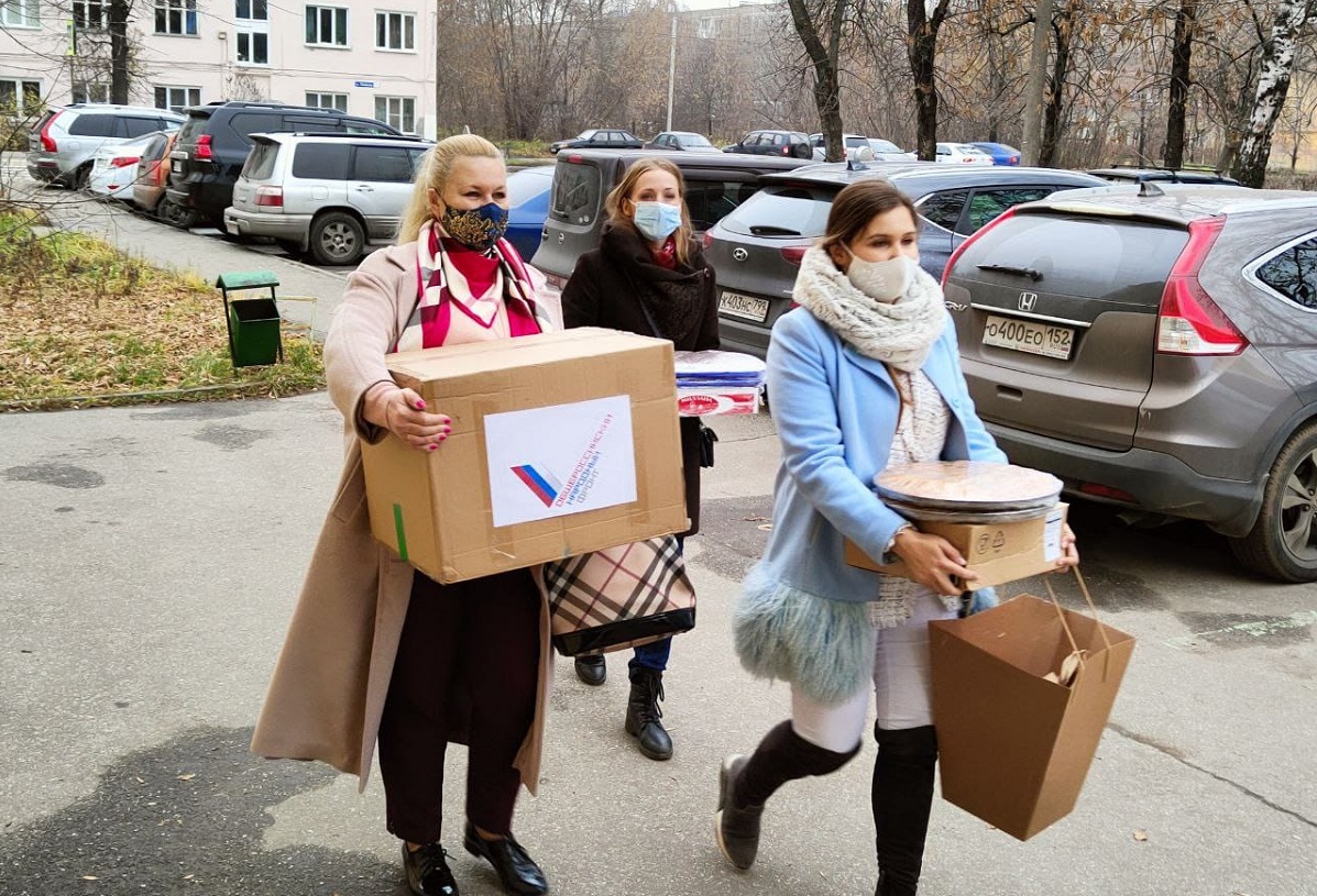 Нижегородские волонтеры участвуют во всероссийской акции «Маленькие радости для врачей»