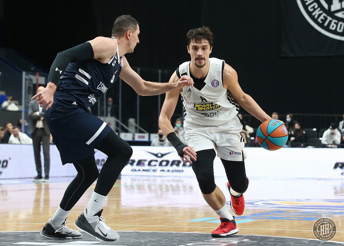 Баскетболисты «Нижнего Новгорода» обыграли белорусских «драконов»