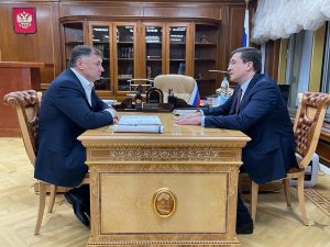 Марат Хуснуллин и&nbsp;Глеб Никитин обсудили строительство метро в Нижнем Новгороде