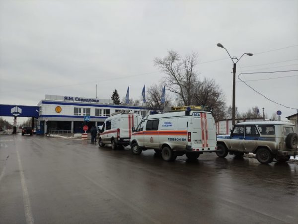 >Возгорание на заводе в Дзержинске удалось ликвидировать