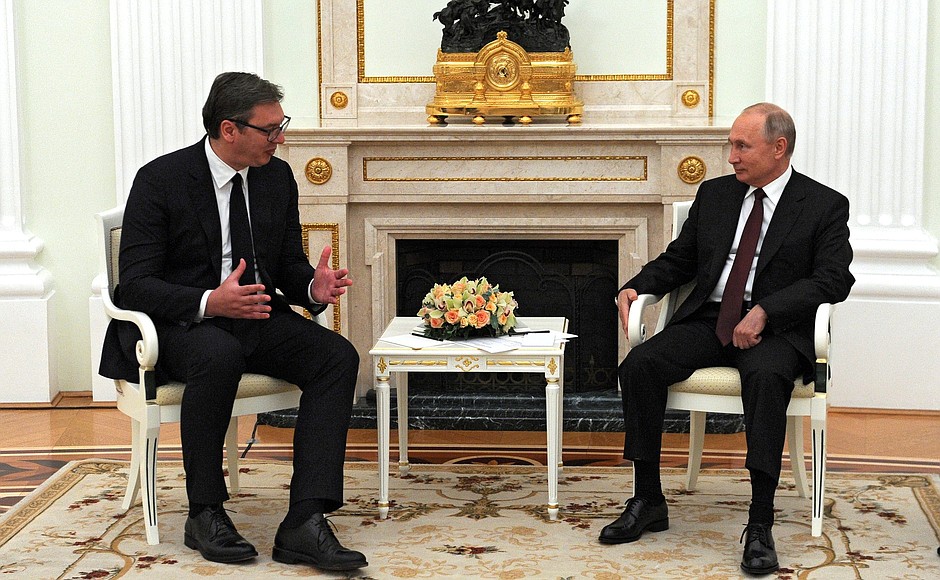 Президент Сербии Александр Вучич многому учится у российского лидера