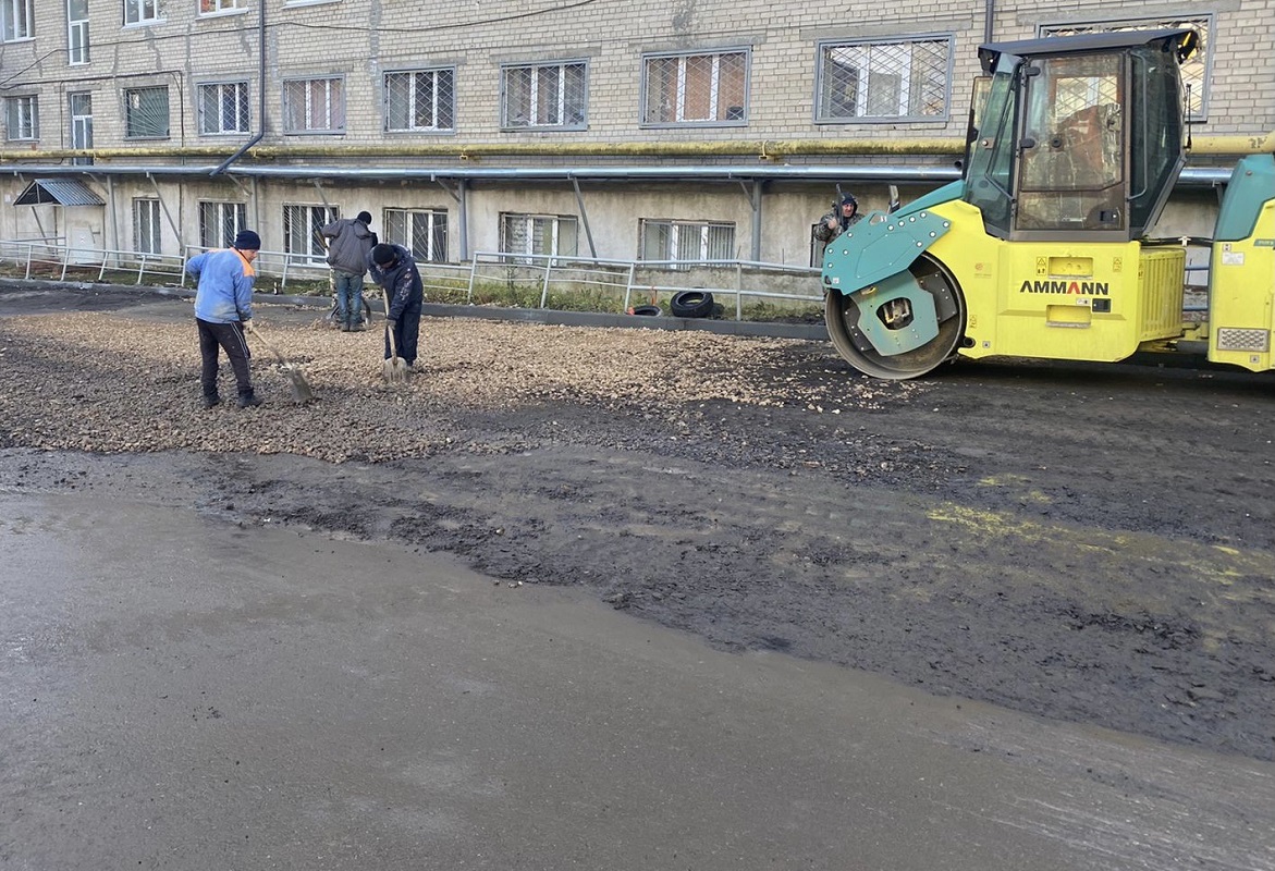 Ремонт дороги на улице Бекетова выполнен на 90%