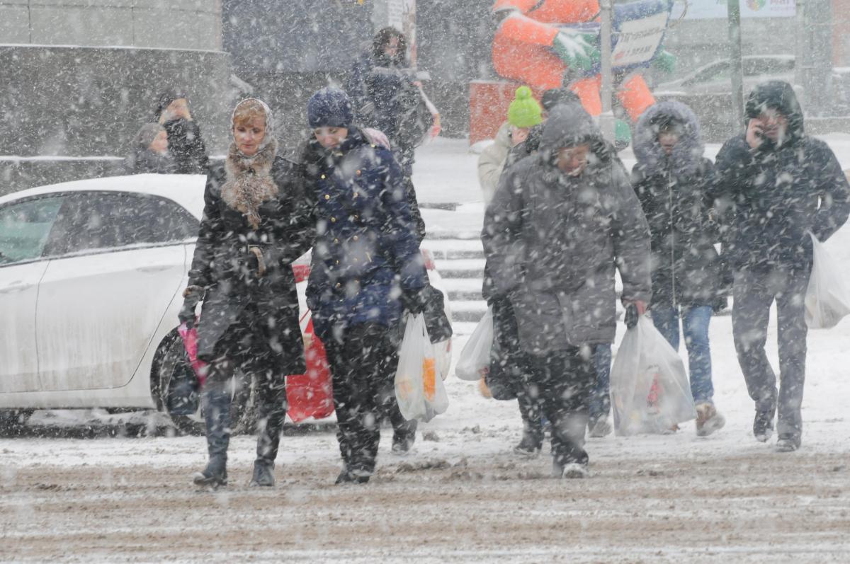 Мокрый снег и сильный ветер ожидаются в Нижегородской области в ближайшие несколько часов