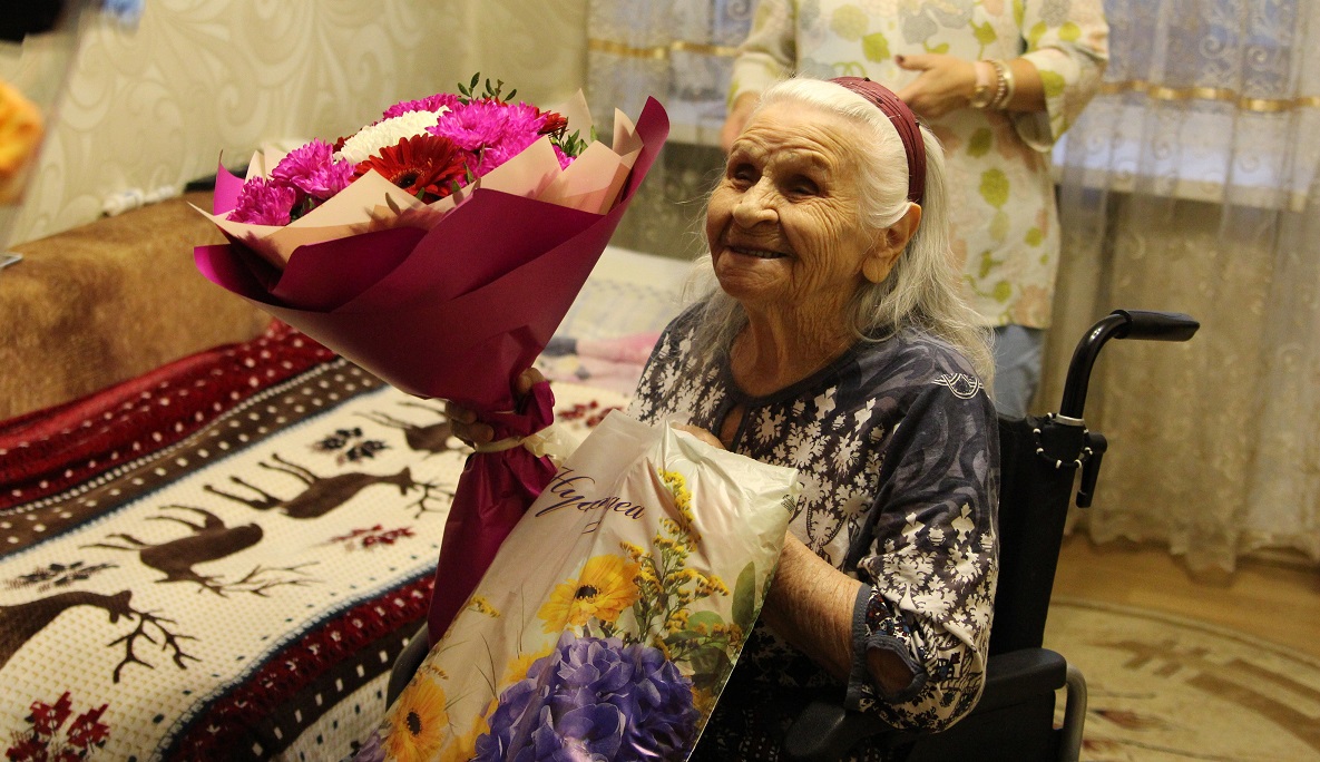 Ветеран Великой Отечественной войны нижегородка Ефимия Репетилова отметила 100-летний юбилей