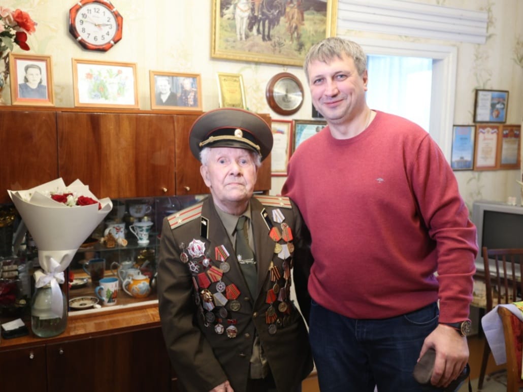 101-летнему ветерану войны вручили медаль к 800-летию Нижнего Новгорода