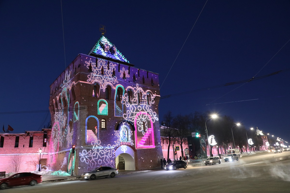 В год 800-летия Нижний Новгород по-особенному ярко украшен