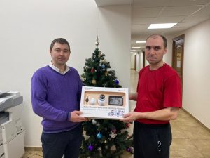 Ксении Савельевой из Арзамаса подарили видеоняню в рамках акции «Елка желаний»