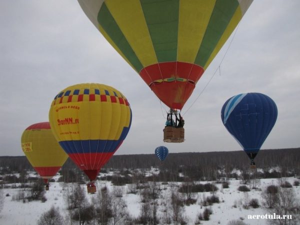 Нижегородцы увидят Рождественскую фиесту аэростатов