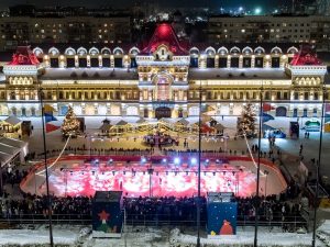 Дарёному коньку: смотрим, в каких районах Нижнего Новгорода заработали катки