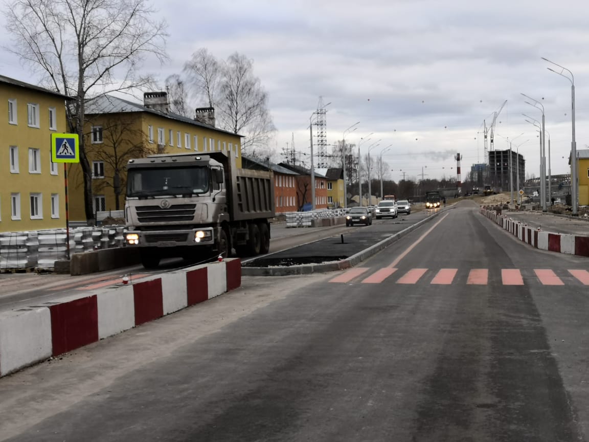 Движение по участку развязки на Циолковского открыли 1 декабря в Нижнем Новгороде