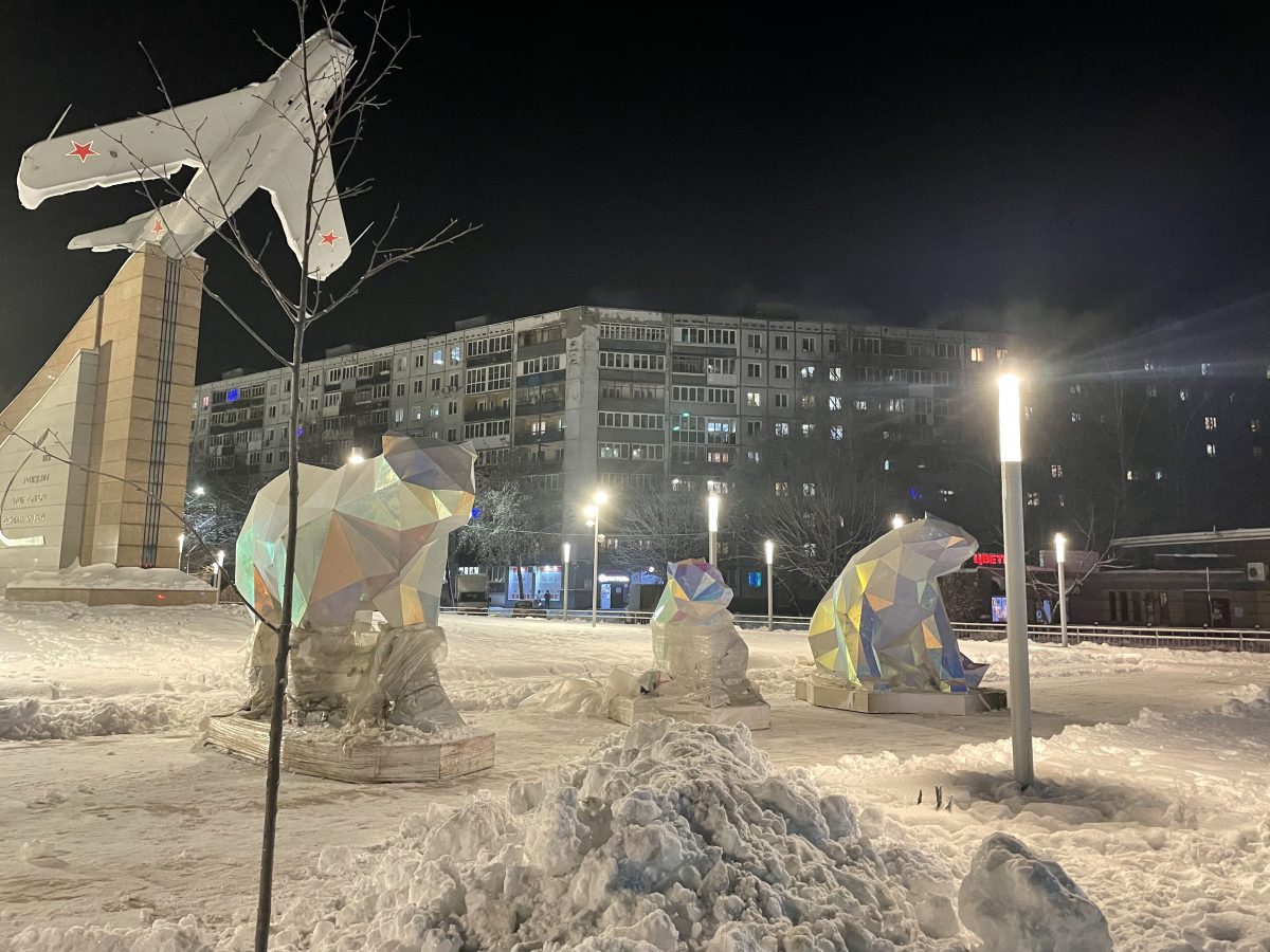 Трехмерные фигуры украсили улицы Нижнего Новгорода