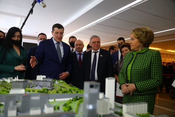 Глеб Никитин представил Валентине Матвиенко проекты развития Нижегородской области