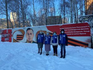 Портрет маршала Рокоссовского появился в Нижнем Новгороде на улице, названной его именем