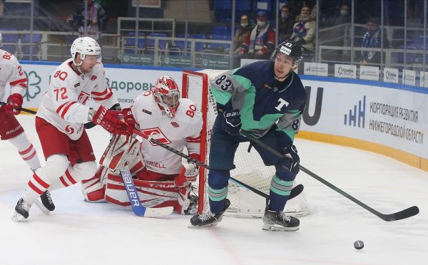 Хоккеисты нижегородского «Торпедо» проиграли дома столичному «Спартаку»