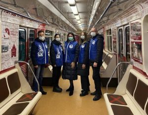 В нижегородском метро вышел на маршрут «Вагон Победы»