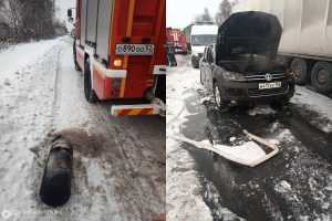 Газовый баллон взорвался в автомобиле на&nbsp;Бору
