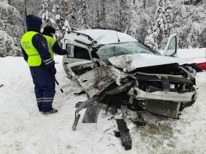 Два человека погибли в лобовом ДТП в Борском районе