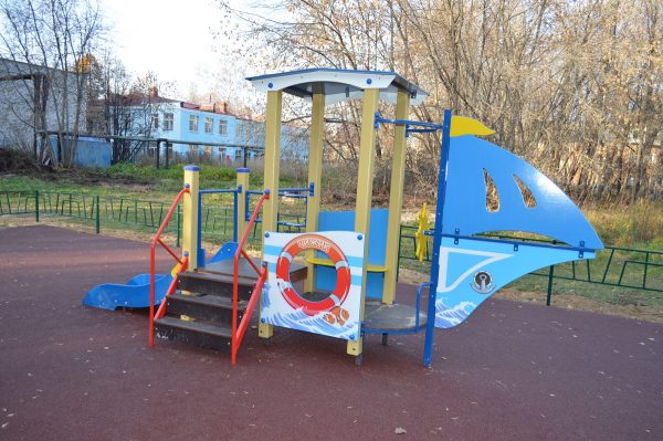 >Больше 150 новых детских площадок и игровых городков появится в Нижнем Новгороде до конца года