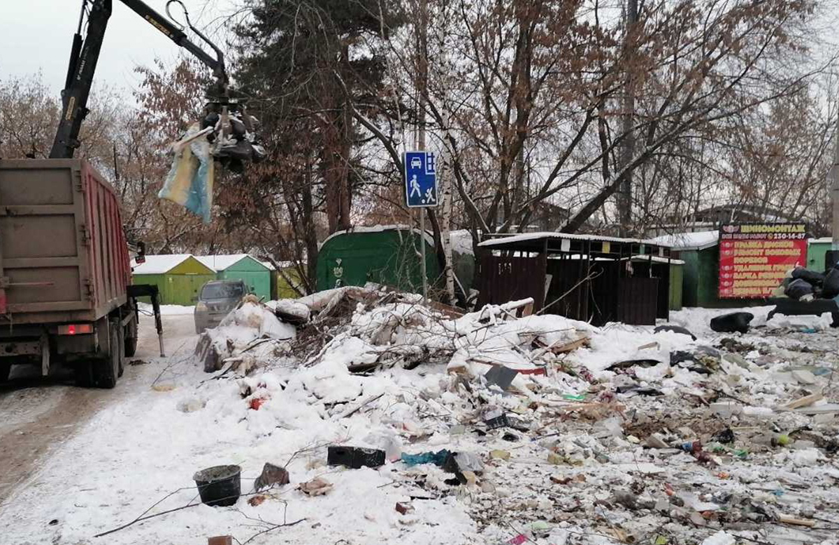 30 несанкционированных свалок дополнительно ликвидируют в декабре в Приокском районе