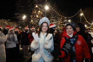 В&nbsp;Нижнем Новгороде фестиваль «Новогодняя столица России — 2022» открылся праздничным парадом