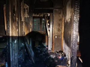 25 человек эвакуировали из-за пожара в многоэтажке в Советском районе