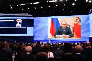 Владимир Путин: «Всегда рассчитываю на партию «Единая Россия» как на мощную политическую силу»