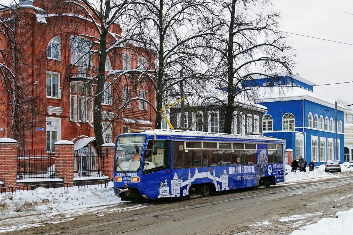 Еще один «Трамвай Победы» вышел на маршрут в Нижнем Новгороде