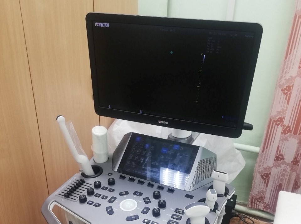Клиническая больница №38 получила современный отечественный УЗИ-аппарат