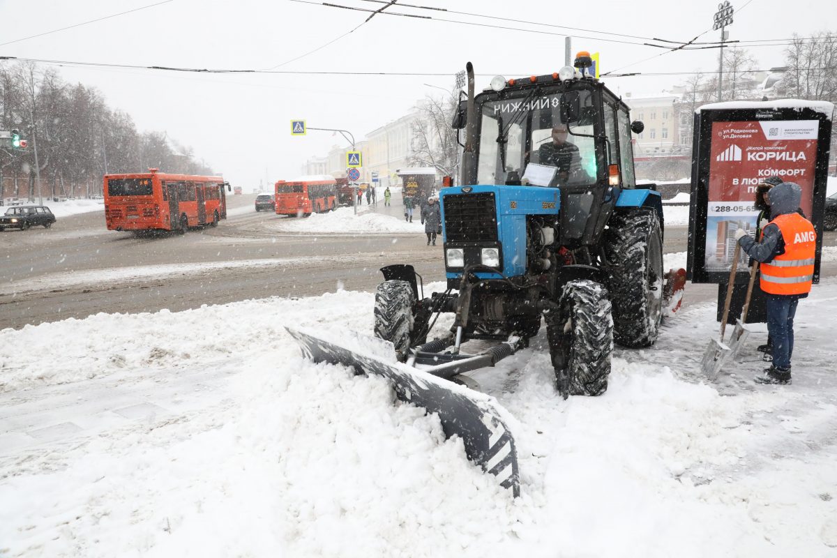 383 административных производства возбуждено в связи с некачественной и несвоевременной уборкой снега с улиц Нижнего Новгорода