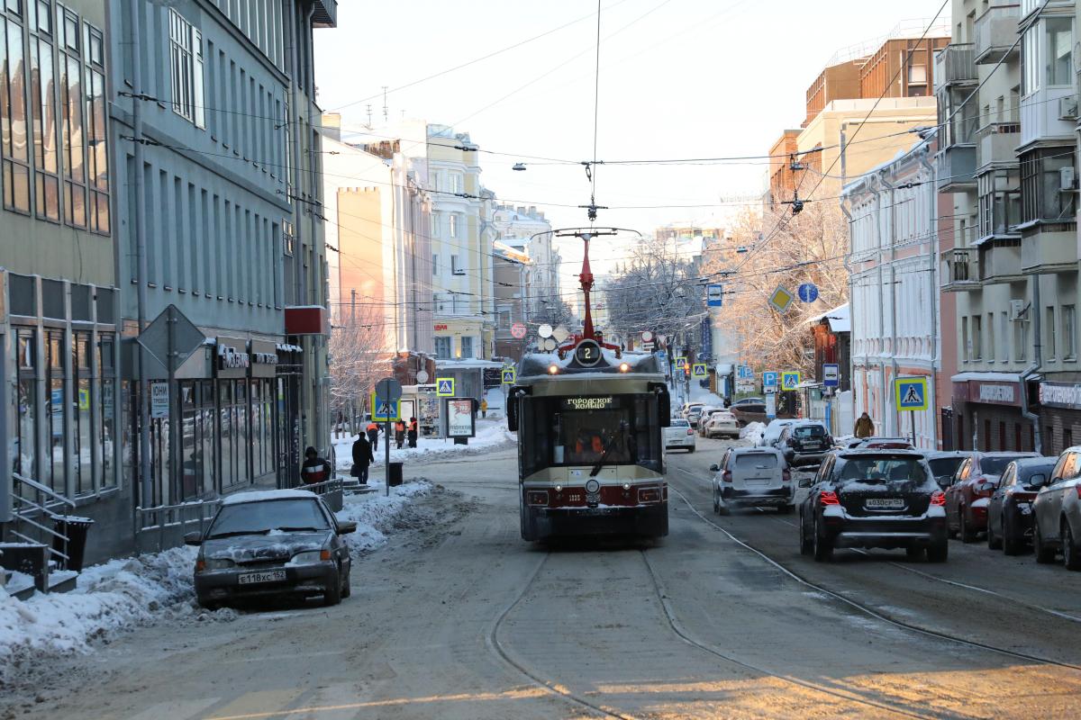 С 31 декабря по 9 января транспорт в Нижнем Новгороде будет работать по праздничному расписанию 