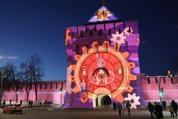 Подсветка башен Нижегородского кремля к праздникам обойдется в 30,6 миллионов рублей